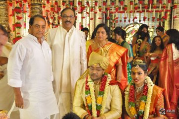 Celebs At Producer Ram Mohan Rao Daughter Wedding